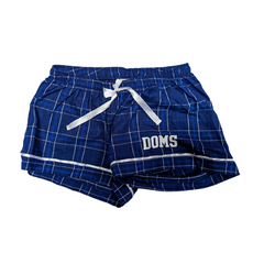 Doms Flannel PJ Shorts