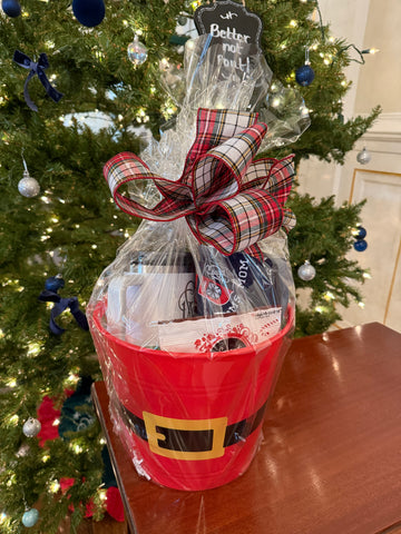 Holiday Mom Burr Basket